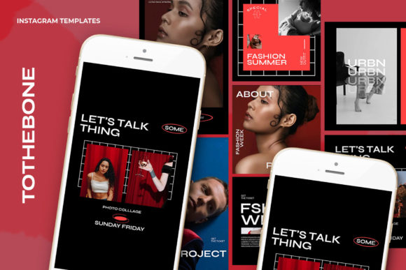Elevate Your Brand Identity with To the Bone Instagram Templates