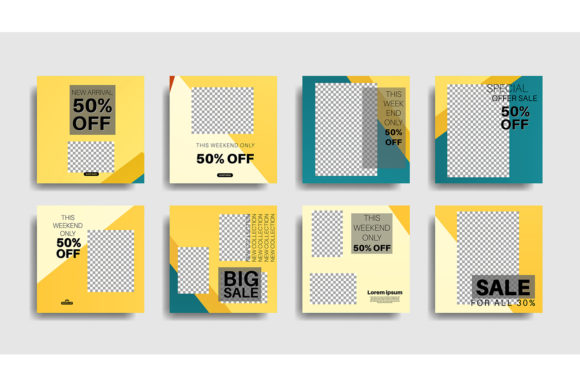 Elevate Your Brand with Square Web Banners