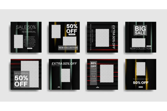Evaluating Square Web Banner for Social Media 20: A Vector Resource Guide
