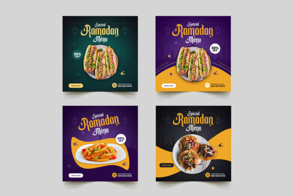 Mastering Your Digital Presence with a Ramadan Food Social Media Post Banner