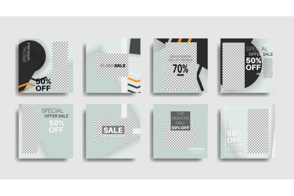 Square Web Banner for Social Media 5: A Designer's Asset